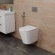 Унитаз подвесной D&K Venice DT1026016 безободковый белый