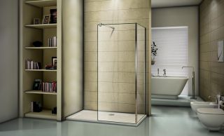 Душевая перегородка Good door WALK IN SP+P-100-C-В Душевая перегородка Good door WALK IN SP+P-100-C-В
