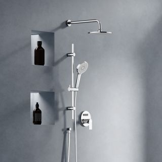 Встраиваемая душевая система Damixa Apollo 947530000 хром Встраиваемая душевая система Damixa Apollo 947530000 хром