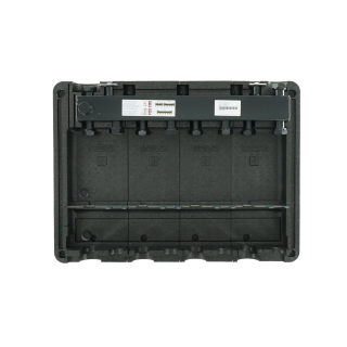 Комбинированная гребёнка, ELSEN, DN20, с гидрострелкой, подключение-1, 4 контура, размер отвода-1, мощность, кВт-47, расход-2 м3/ч, PN, бар-6, EWG20.04, T°C -от +2 до +110, с крепежом и теплоизоляцией