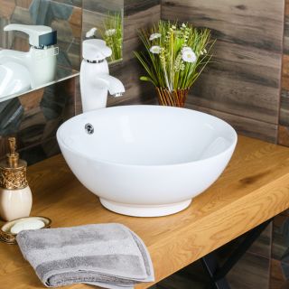 Накладная раковина Melana 7008E-805 43см белый Накладная раковина Melana 7008E-805 43см белый