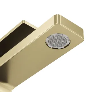 Смеситель для раковины Grossman Style 520.K35.05.320 золото сатиновое