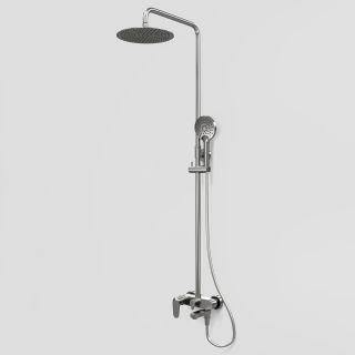 Душевая стойка WasserKRAFT A14201.14 никель