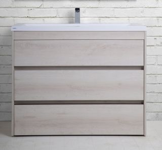 Напольная тумба под раковину Art&Max Family 100см сканди Family-1000-3C-PIA-PB