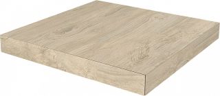 Ступень Kerama Marazzi SG506520R\GCS угловая клееная левая Сальветти капучино светлый 33x33x0,9