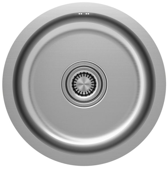 Мойка кухонная Paulmark Werra PM404646-BS брашированная нержавеющая сталь Мойка кухонная Paulmark Werra PM404646-BS брашированная нержавеющая сталь