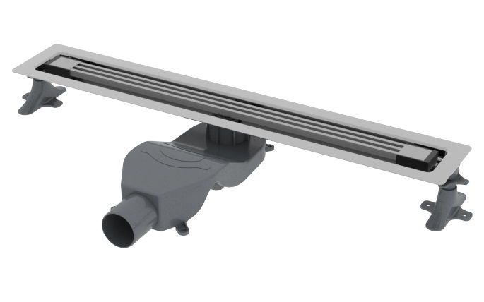 Душевой лоток Boheme B&T Infinity 981-80-CR 80см хром Душевой лоток Boheme B&T Infinity 981-80-CR 80см хром