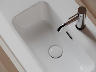 Раковина Ceramicanova Компакт (Compact) CN7028 121 см белый