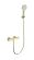 Смеситель для душа Wonzon & Woghand Stay 2 WW-B2016-A-BG с термостатом брашированное золото
