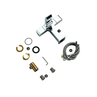 Смеситель для раковины Gappo G1007-40 термостатический хром