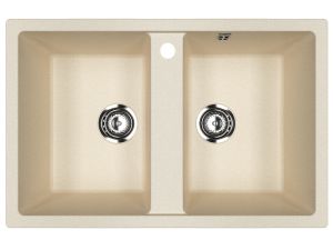 Кухонная мойка Ulgran Classic U-608-328 бежевый