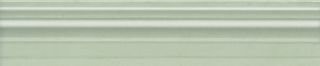 Бордюр Kerama Marazzi BLE018 Багет Левада зеленый светлый глянцевый 25x5.5x1,8