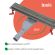 Душевой лоток IDDIS Перфекс (Perfex) 975B5GM20DZ 50 см графит матовый