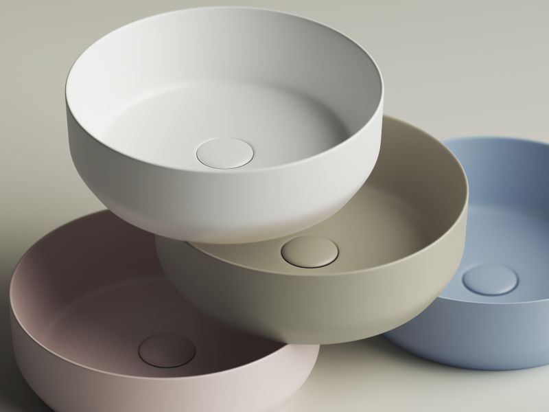 Раковина Ceramica Nova Element CN6022MP 39см розовый матовый