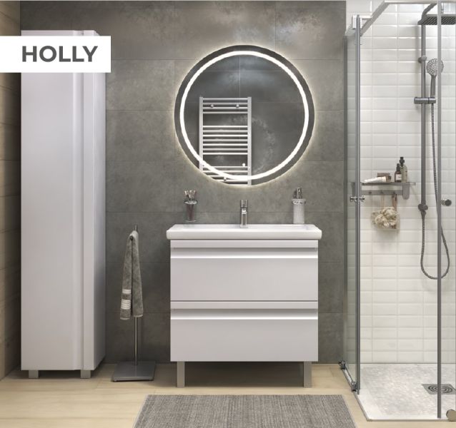 Тумба под раковину напольная Vigo Holly tn.HOL.FOS.80.2Y 80 см белый