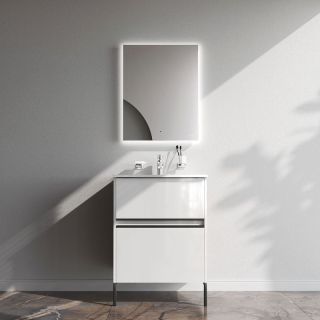 Тумба под раковину Am.Pm Sense M7BFUX0602WG подвесная белый глянец 60  см