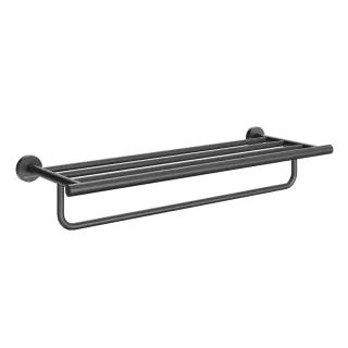 Полка для полотенец Kerama Marazzi Изола IS.06.KM.BLK.M чёрный матовый