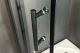 Душевой уголок Royal Bath RB90HK-T-BL-Practic с поддоном 90x90см чёрный профиль/прозрачное стекло