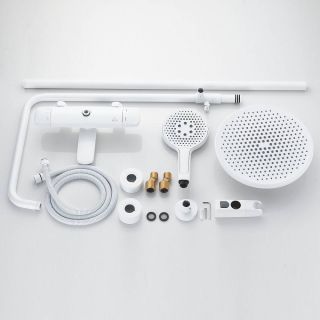 Душевая стойка Rose R3936C белый Душевая стойка Rose R3936C белый