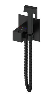 Гигиенический душ со смесителем Wonzon & Woghand WW-88829910-MB с термостатом чёрный матовый Гигиенический душ со смесителем Wonzon & Woghand WW-88829910-MB с термостатом чёрный матовый