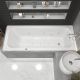 Гидромассажная ванна WHITECROSS Vibe 0105.170070.100.ULTRANANO.CR 170x70 см Ultra Nano хром