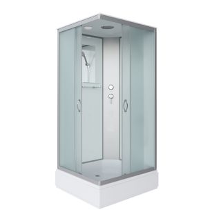 Душевая кабина Niagara Classic 339844Q 90x80 см профиль хром стекло матовое