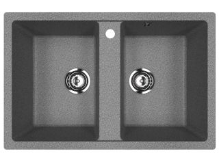 Кухонная мойка Ulgran Classic U-608-309 тёмно-серый Кухонная мойка Ulgran Classic U-608-309 тёмно-серый