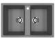 Кухонная мойка Ulgran Classic U-608-309 тёмно-серый Кухонная мойка Ulgran Classic U-608-309 тёмно-серый