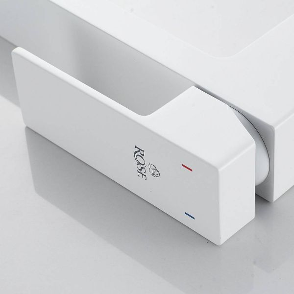Смеситель для раковины Rose R1811C-1 белый