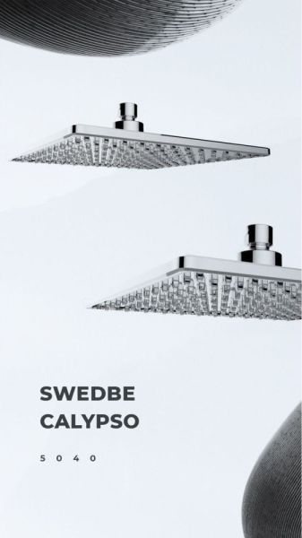 Верхний душ Swedbe Calypso 5040 22см хром Верхний душ Swedbe Calypso 5040 22см хром