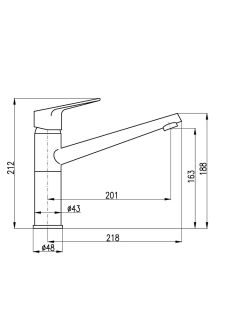 Смеситель для кухни Rav Slezak Victoria VI204.5 хром Смеситель для кухни Rav Slezak Victoria VI204.5 хром