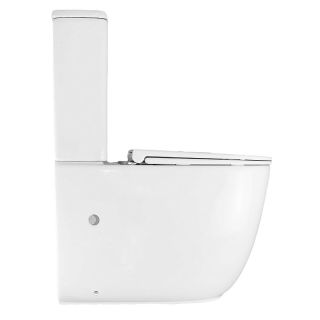 Унитаз-компакт Azario Riano AZ-1307A безободковый торнадо белый