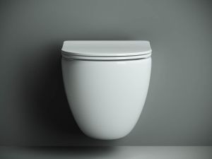 Подвесной унитаз Ceramica Nova Mono CN1905 безободковый белый