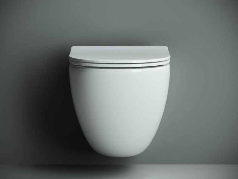 Подвесной унитаз Ceramica Nova Mono CN1905 безободковый белый