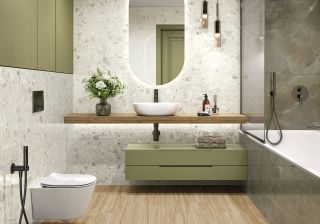 Керамогранит Artkera Group Аурен белый / Auren white 60120AUN00P 600x1200х7 полированный