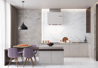 Керамогранит Delacora Калакатта Милаццо Голд / Calacatta Milazzo Gold 60120CMI01 сахарный эффект 600х1200х9,5