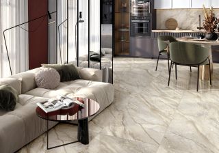 Керамогранит Artkera Group Экзотика Этернал айвори / Ekzotika Eternal ivory 60120EKZ01P 600x1200х7 полированный