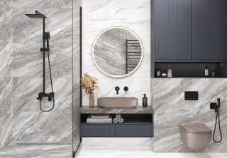 Керамогранит New Trend 60120EVO05P Эво Мармо серый / Evo Marmo Gris полированный 600х1200