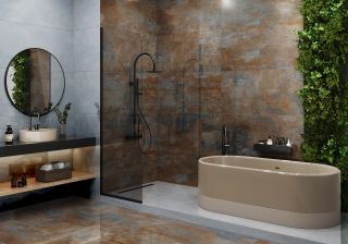 Керамогранит LCM 60120IRN15P Айрон серый / Iron Gray полированный 600х1200