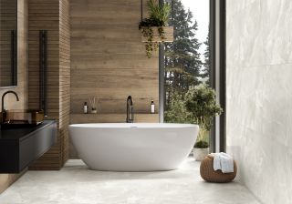 Керамогранит LCM 60120LAM09M Лиам Линия светлый / Liam Light Line матовый карвинг 600х1200