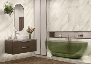 Керамогранит LCM 60120MAE15P Марморис серый / Marmorise Gray полированный 600х1200