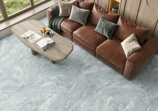 Керамогранит Delacora Оникс Бриз кремовый / Onyx Breez Crema 60120ONB01 сахарный эффект 600х1200х9,5