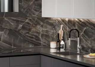 Керамогранит Artkera Group Престиж Оникс бежевый / Prestizh Oniks beige 60120PRE11P 600x1200х7 полированный