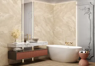 Керамогранит LCM 60120RGE11M Аргента бежевый / Argenta Beige матовый карвинг 600х1200