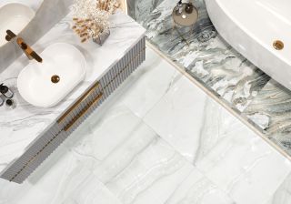 Керамогранит LCM 60120SWX00P Сноу Оникс / Snow Onyx полированный 600х1200