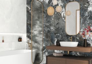Керамогранит Artkera Group Туман графит / Tuman graphite 60120TUM25P 600x1200х7 полированный