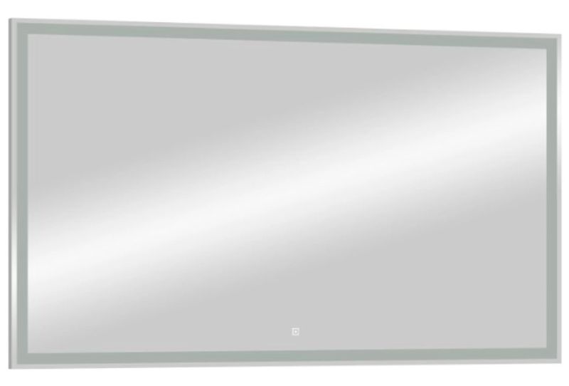 Зеркало с подсветкой Continent Mercury ЗЛП624 с сенсорным выключателем 100см