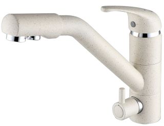 Смеситель для кухни Paulmark Hessen He213017-328 бежевый Смеситель для кухни Paulmark Hessen He213017-328 бежевый