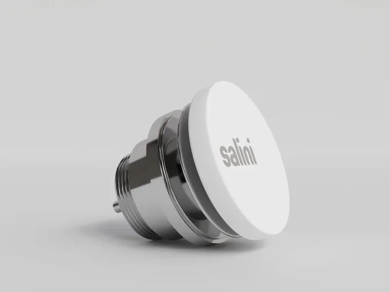 Донный клапан для раковины Salini S-Stone 16731WM D 602 белый матовый Донный клапан для раковины Salini S-Stone 16731WM D 602 белый матовый