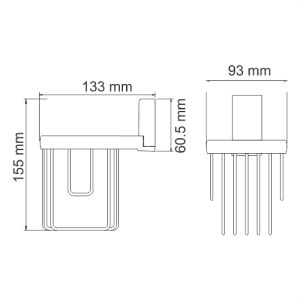 Lopau K-6045 Держатель освежителя